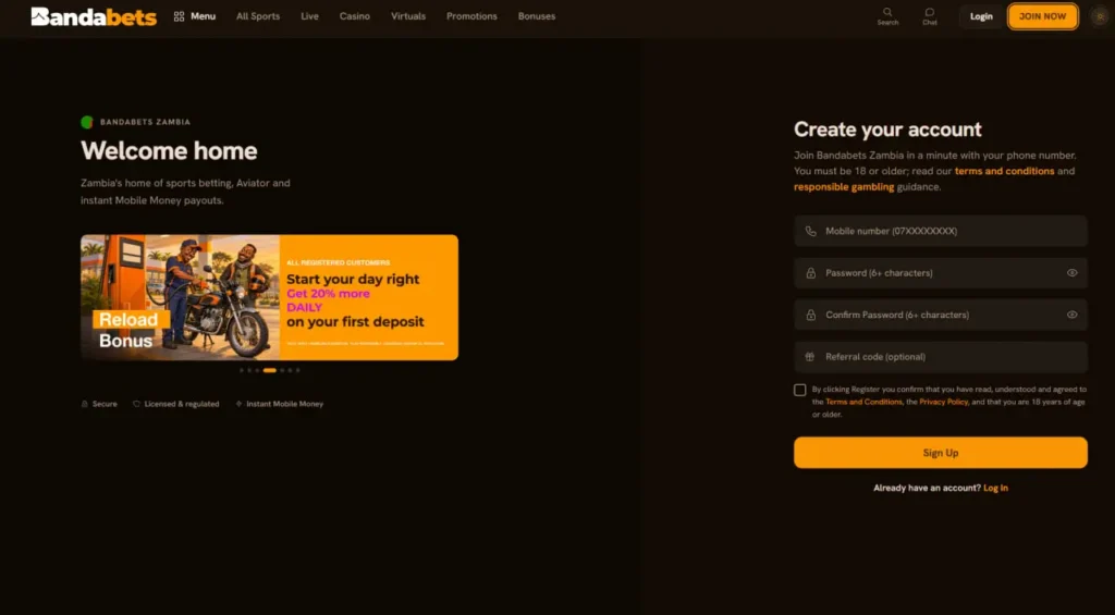 BetLion registration